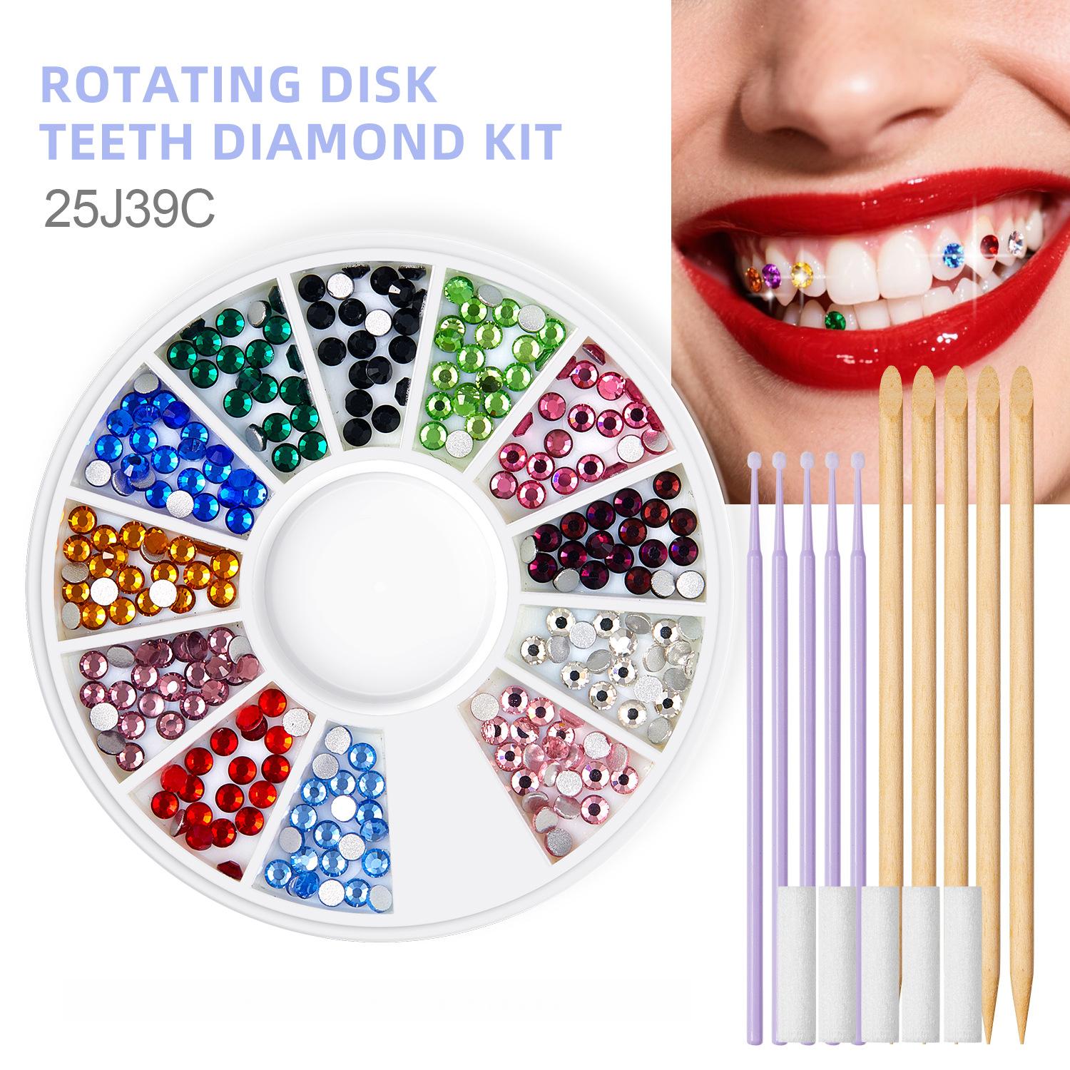 Resin Jewelry Kit - ชุดอุปกรณ์ตกแต่งฟันด้วยเพชร DIY ชุดอัญมณีตกแต่งฟัน คริสตัล เพชร ของตกแต่งแฟชั่น
