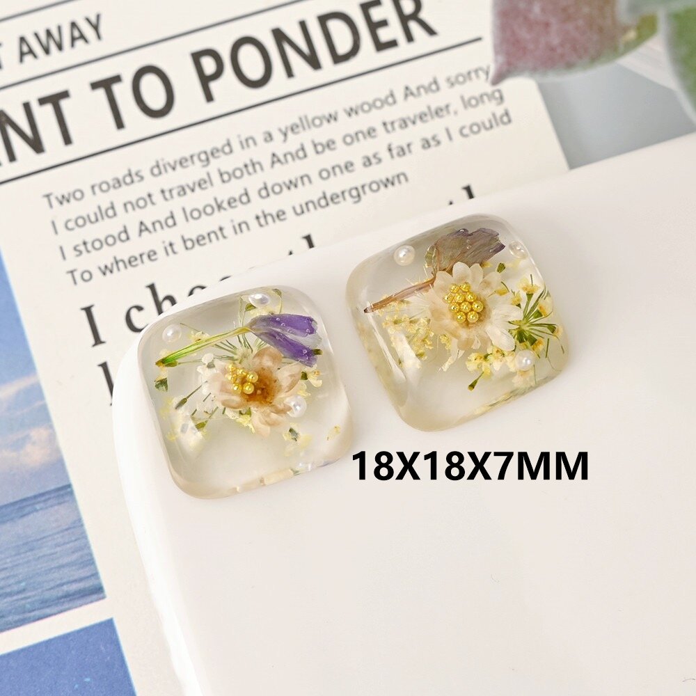 ล้างดอกไม้โดมเรซิ่นปุ่ม Caboch - Dried Flower Bulk บทวิจารณ์และราคา
