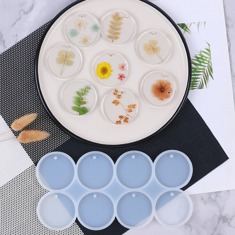 8/12pcs รอบรูปไข่จี้เรซินแม่พิ - Mixing Cup Silicone บทวิจารณ์และราคา