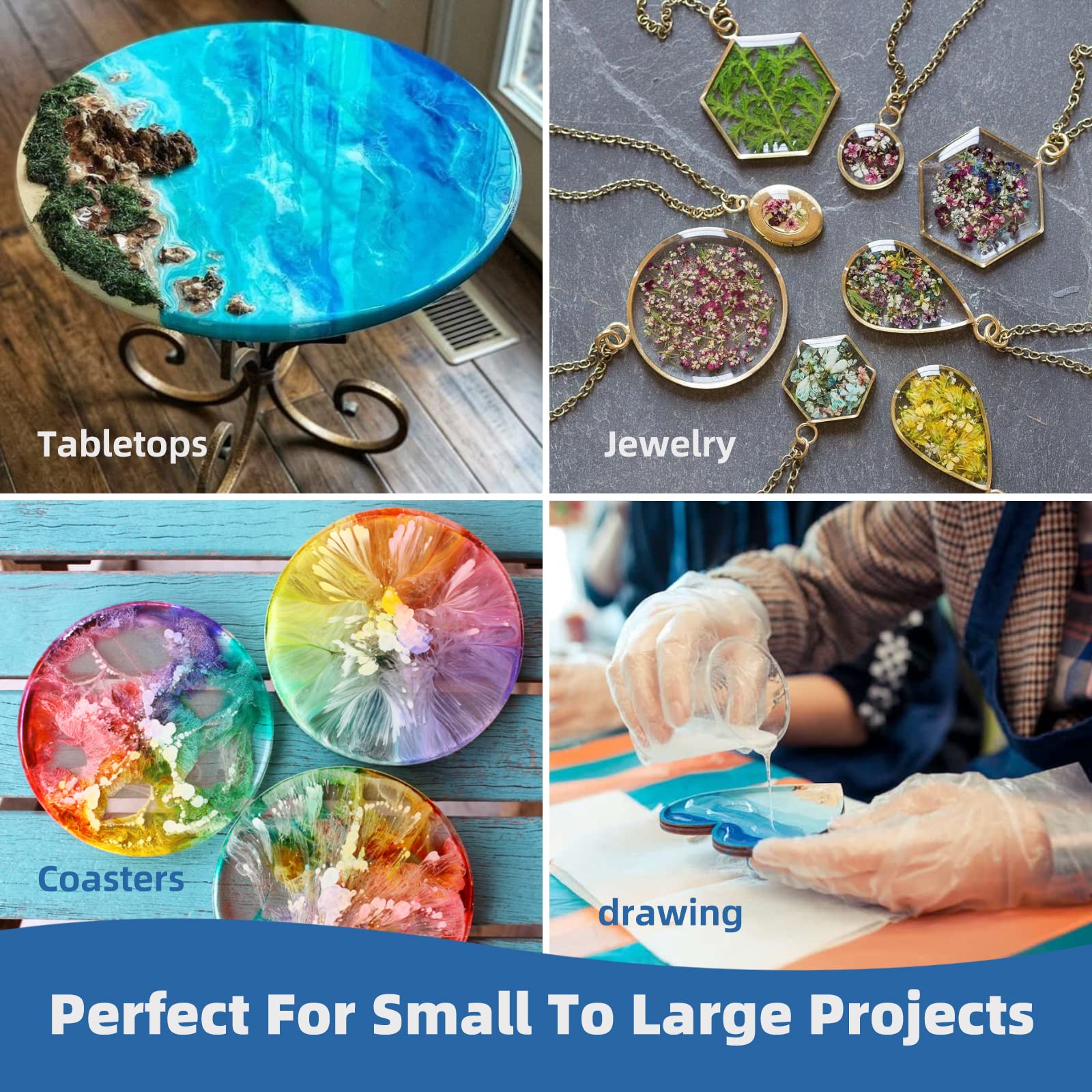 ชุดเรซินอีพ็อกซี่สำหรับหล่อ 25 - Resin Jewelry Kit บทวิจารณ์และราคา