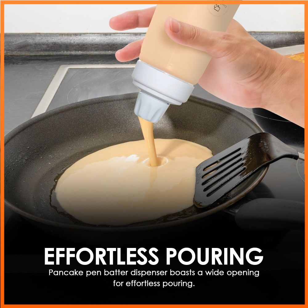 ขวดซิลิโคนสำหรับใส่แป้งแพนเค้ก - Mixing Cup Silicone บทวิจารณ์และราคา