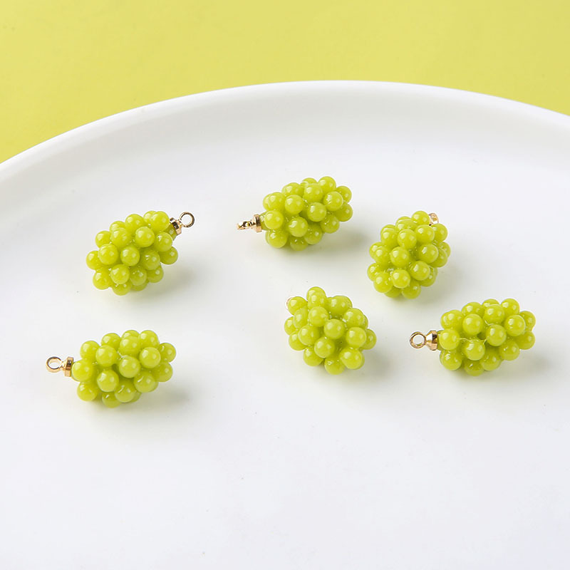 จี้เรซินรูปองุ่นน่ารัก 6 ชิ้น  - Resin Craft Projects บทวิจารณ์และราคา