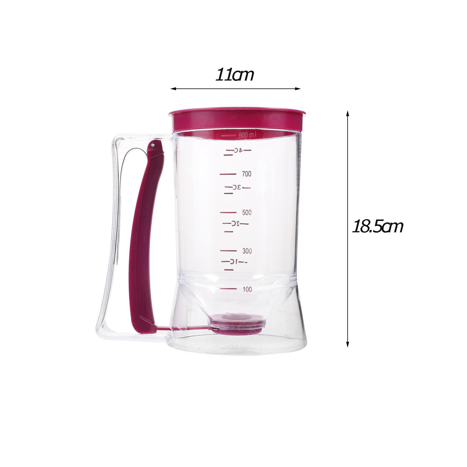 ถ้วยตวงแป้งทำขนม 900 มล. พร้อม - Mixing Cup Silicone บทวิจารณ์และราคา