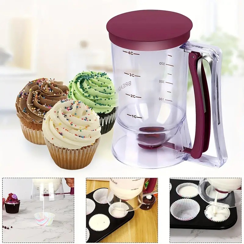 ถ้วยตวงแป้งทำขนม 900 มล. พร้อม - Mixing Cup Silicone บทวิจารณ์และราคา