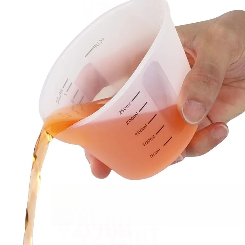 ถ้วยตวงซิลิโคนขนาดใหญ่ 500 มล. - Mixing Cup Silicone บทวิจารณ์และราคา