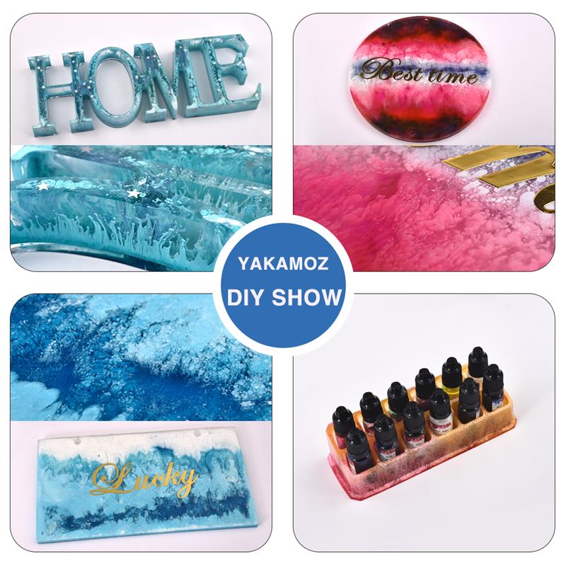 1ชุดอีพ็อกซี่เรซิ่น Pigment Ki - Resin Dye Alcohol บทวิจารณ์และราคา
